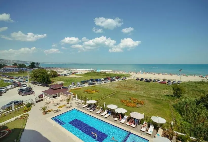 オーシャンビュースタンダードルームバルコニー付き, Sunny Castle Hotel   All Inclusive And Free Parking