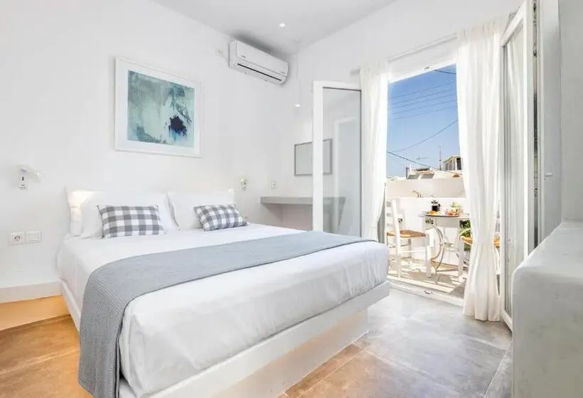 バルコニー付きデラックスルーム, Pelican Paros