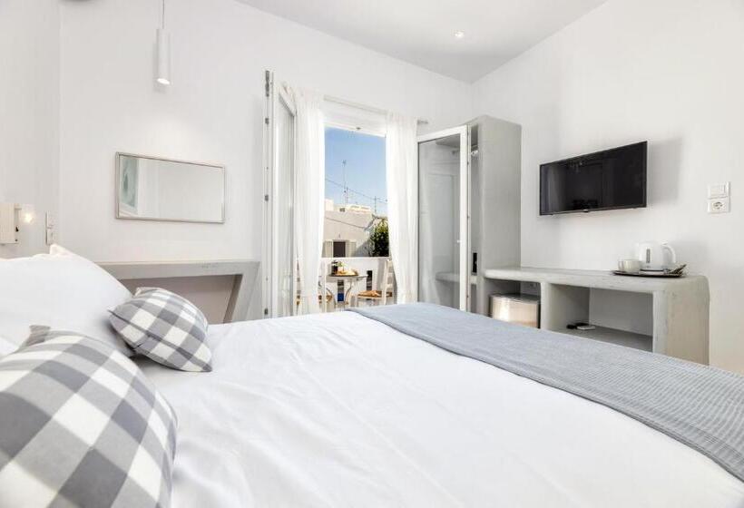 带阳台的豪华间, Pelican Paros