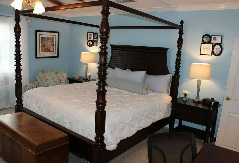 キングサイズベッドのデラックスルーム, Huffman House Bed & Breakfast