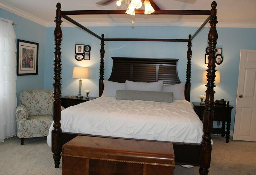 스탠다드 룸 킹사이즈 침대, Huffman House Bed & Breakfast