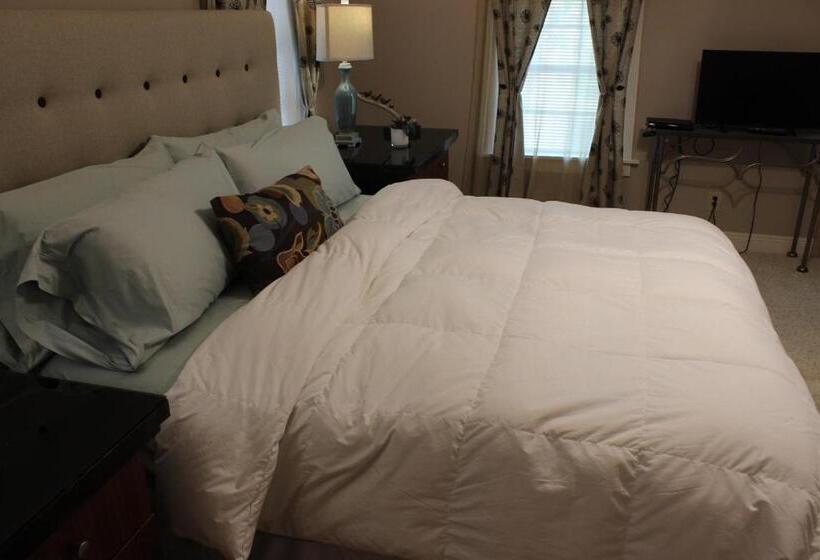 غرفة ديلوكس سرير كينج, Huffman House Bed & Breakfast