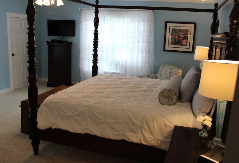 غرفة ديلوكس سرير كينج, Huffman House Bed & Breakfast