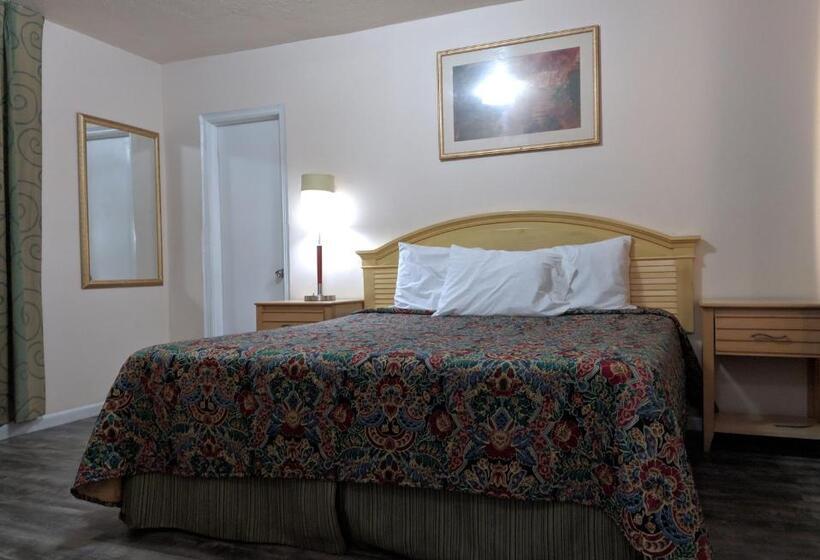 غرفة قياسية سرير كينج, Travelers Inn Clearwater