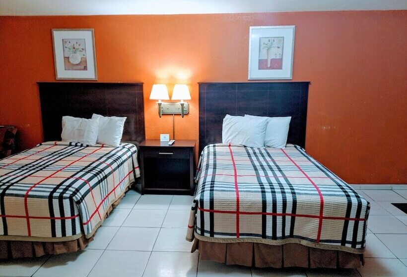 غرفه قياسيه سريرين مزدوجين, Travelers Inn Clearwater