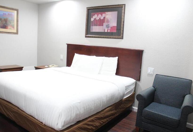 带大床的标准间, Thunderbird Motel Las Vegas/ New Mexico