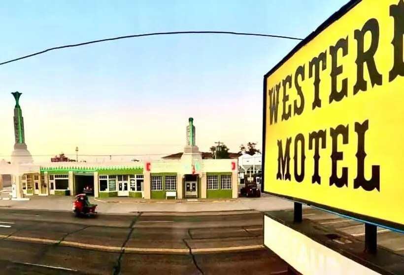 Standard-huone Näkymä, Western Motel