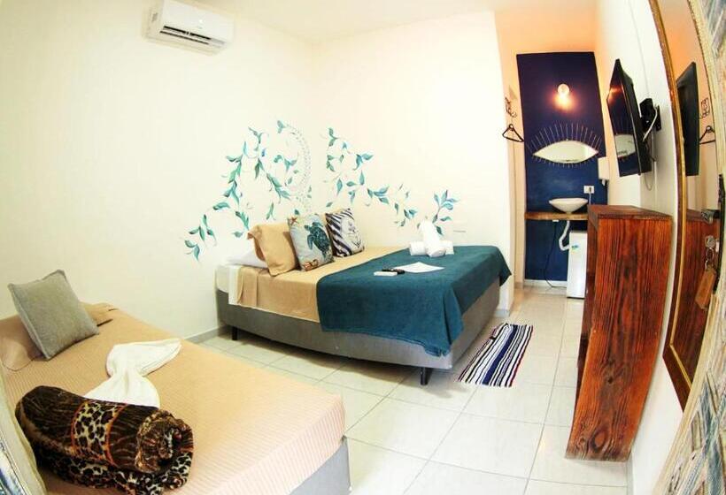 غرفة كومفورت ثلاثية, Pousada Oceano E Mar