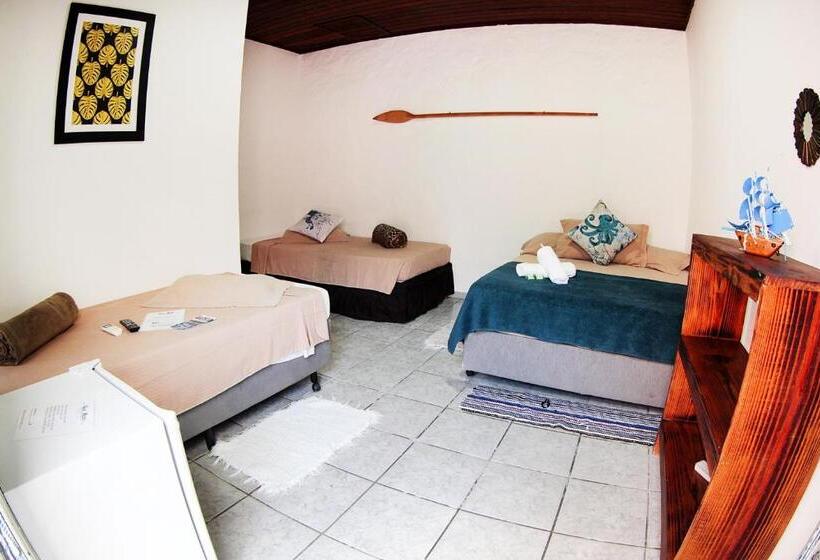 غرفة قياسية رباعية, Pousada Oceano E Mar