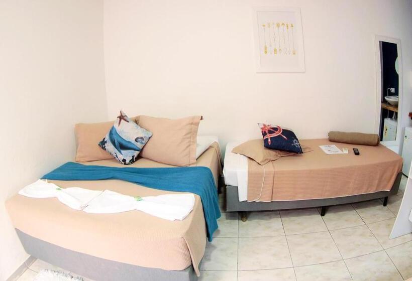 غرفة قياسية رباعية, Pousada Oceano E Mar