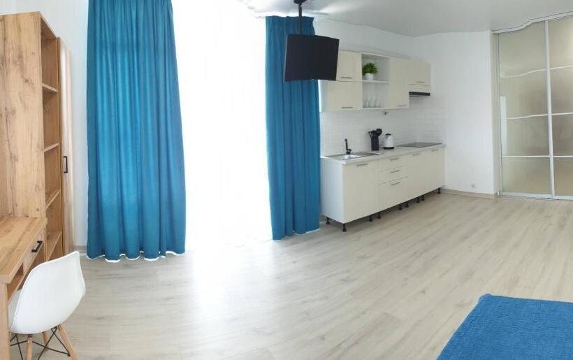 آپارتمان لوکس 1 خوابه, Zatokas Sun Club