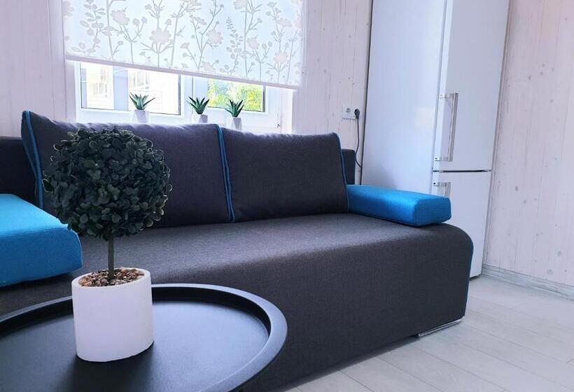 آپارتمان 1 خوابه همکف, Zatokas Sun Club