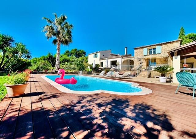 Студия Deluxe, Domaine En Pierre Avec Piscine Et Jacuzzi Au Mas Lucia