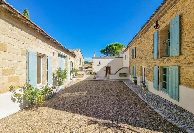Студия Deluxe, Domaine En Pierre Avec Piscine Et Jacuzzi Au Mas Lucia