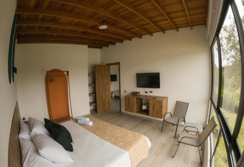 스탠다드 트리플 룸, Viajero Guatapé Hostel & Lake Club