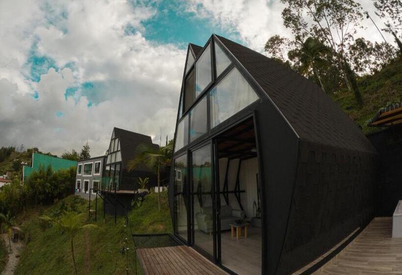 בקתת חדר, Viajero Guatapé Hostel & Lake Club