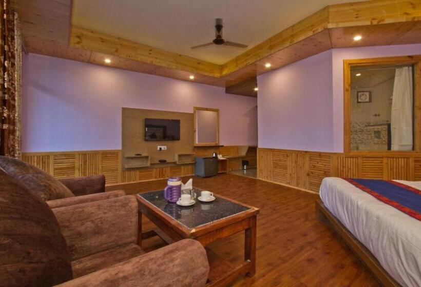 디럭스 룸, Goroomgo Hotel Bd Resort Manali   Excellent Stay With Family, Parking Facilities