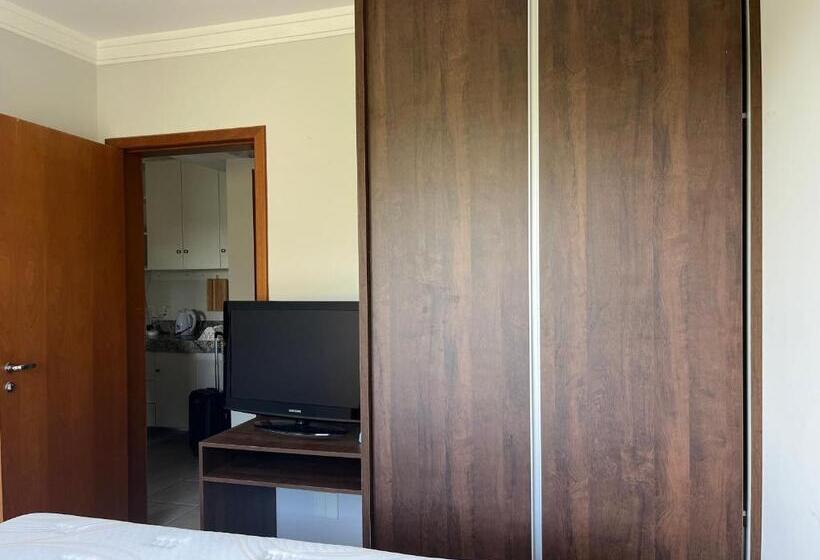 Apartamento 1 Quarto com Balcão, águas Da Serra Apart
