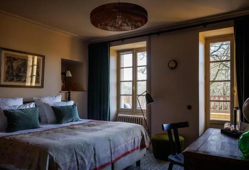 オーシャンビュースタンダードルームテラス付き, Domaine De Locguénolé & Spa Relais & Chateaux