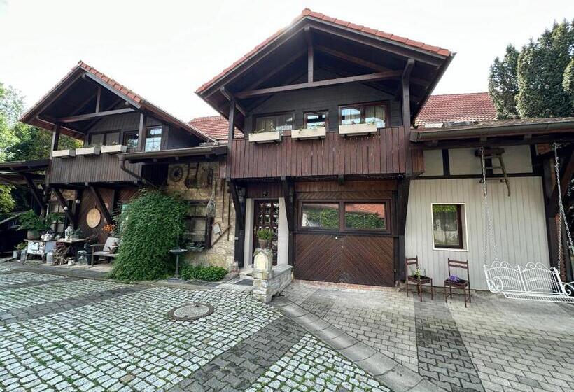 1階の1ベッドルームアパートメント, Bio Kastanienhof Erfurt   Appartements Und Ayurvedische Jurten