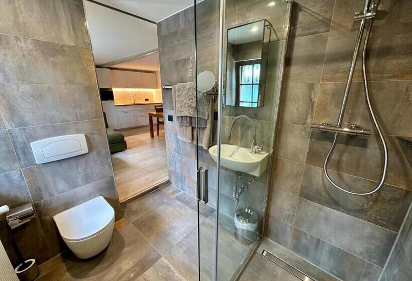 1階の1ベッドルームアパートメント, Bio Kastanienhof Erfurt   Appartements Und Ayurvedische Jurten