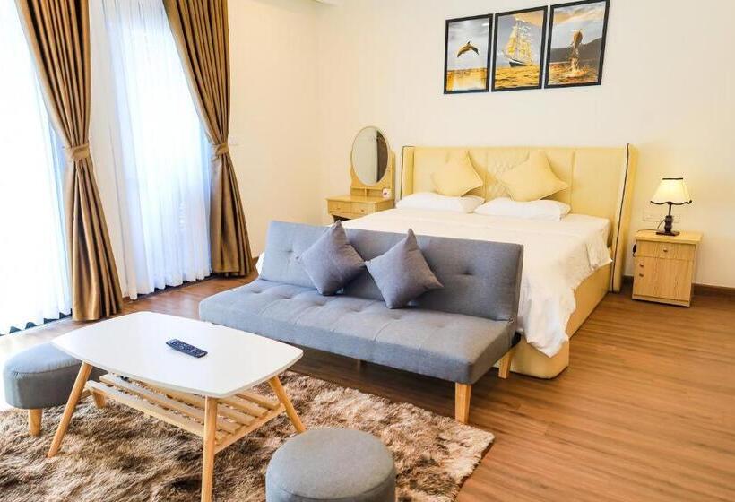 استودیو استاندارد با تخت کینگ, Căn Hộ Flc Sea Tower Quy Nhơn View Biển