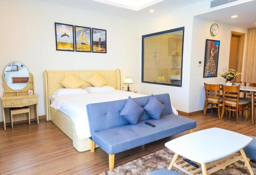 استودیو استاندارد با تخت کینگ, Căn Hộ Flc Sea Tower Quy Nhơn View Biển
