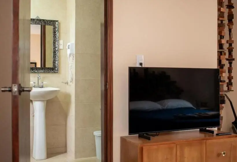 اتاق استاندارد با تخت بزرگ, Hostal Encounter Guanajuato