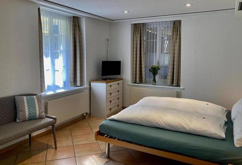 テラス付き１ベッドルームアパートメント, Alpenrose Beim Ballenberg