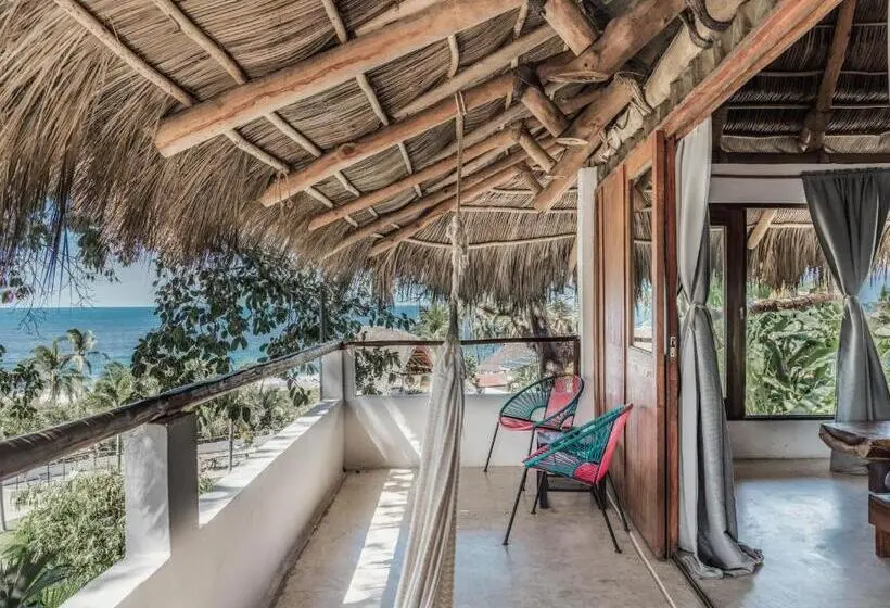 オーシャンビューデラックスルームバルコニー付き, Maraica San Pancho Rooms