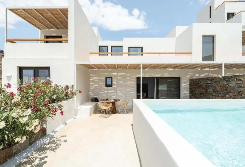 1ベッドルームのプレミアムビラ, Aura Villas Tinos