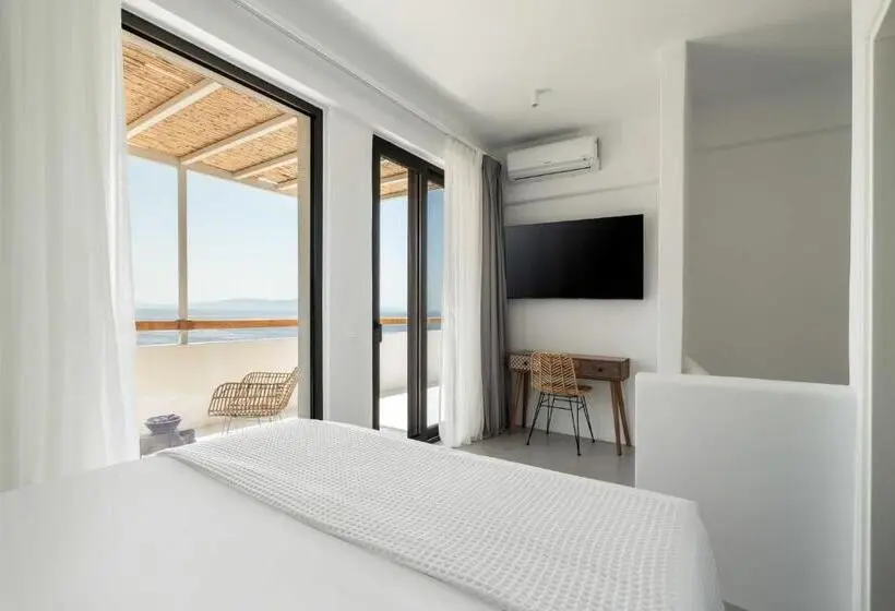 デラックススイート ビュー付き, Aura Villas Tinos