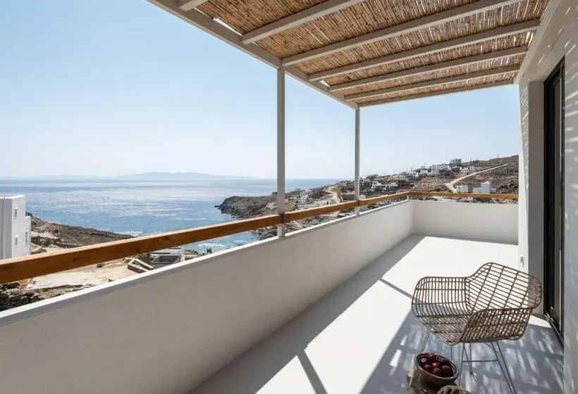 デラックススイート ビュー付き, Aura Villas Tinos