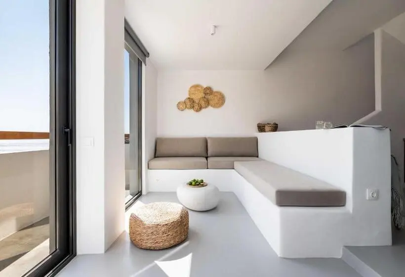 デラックススイート ビュー付き, Aura Villas Tinos