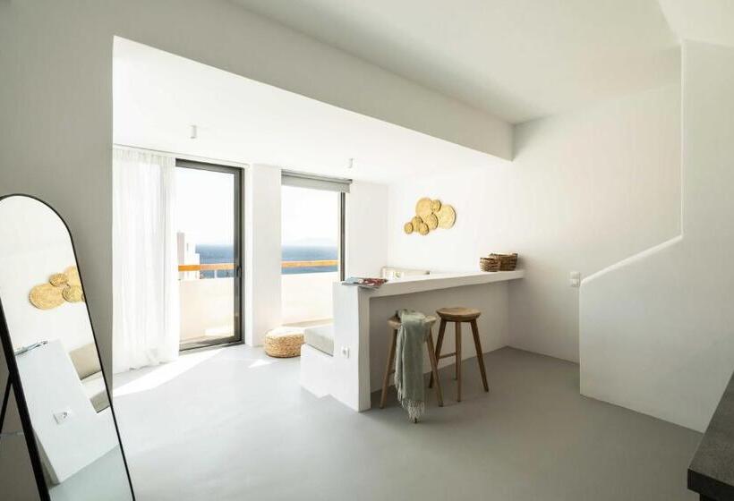 סוויטת דלוקס עם נוף, Aura Villas Tinos