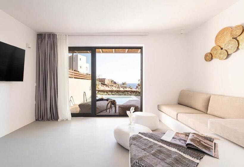סוויטה נוף לים, Aura Villas Tinos