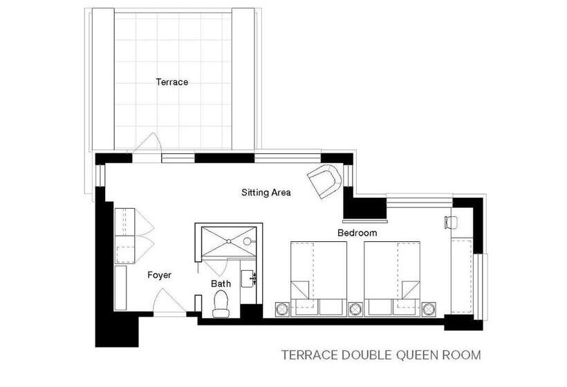 חדר סטנדרט פנימי, Arlo Washington Dc