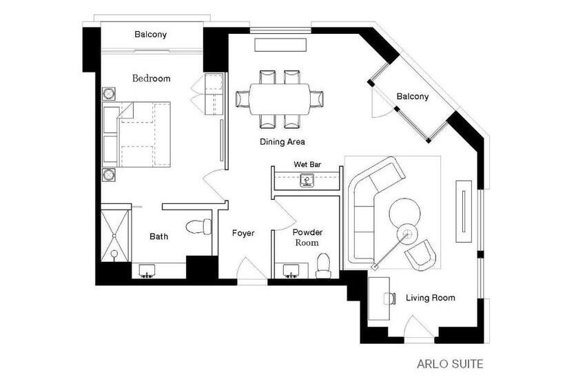 سوئیت پرزیدنت, Arlo Washington Dc