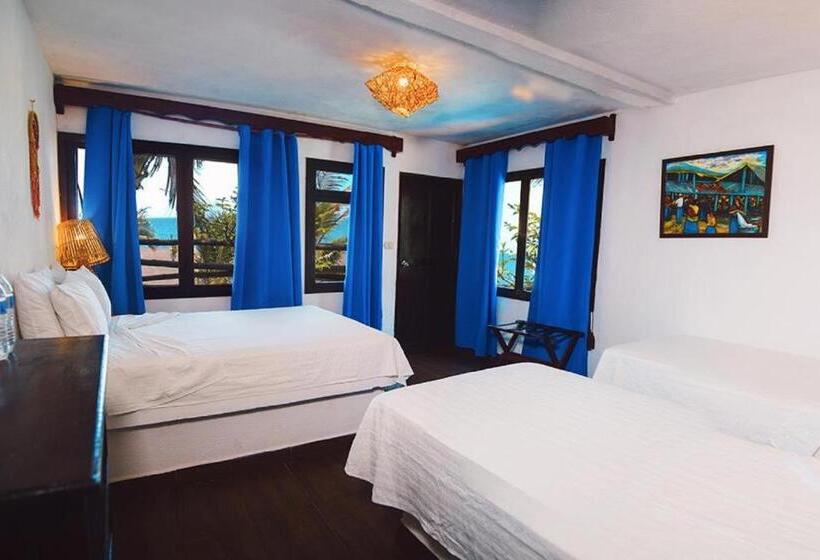 اتاق استاندارد چهار تخته با چشمانداز دریا, Marbella Eco Lodge