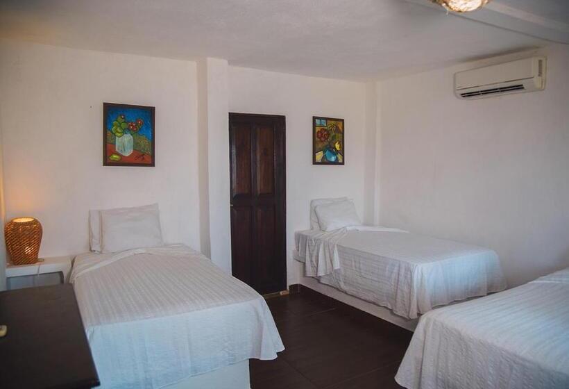 اتاق استاندارد چهار تخته با چشمانداز دریا, Marbella Eco Lodge