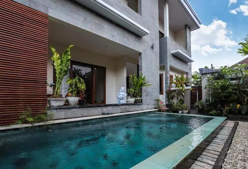 スタンダードルーム, Central Ubud Modern Apartments And Private Kitchen   3