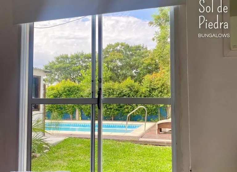 آپارتمان 1 خوابه با چشمانداز استخر, Bungalows Sol De Piedra