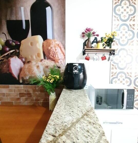 جناح مزوَّد بشرفة, Loft Lótus Cipó