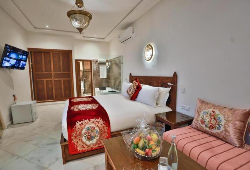 带按摩浴盆的套房, Riad Ommeyad Suite & Spa