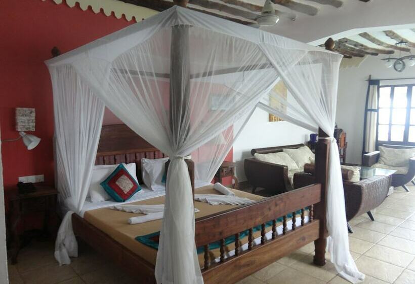 جناح مطلّ علي البحر, Langi Langi Beach Bungalows