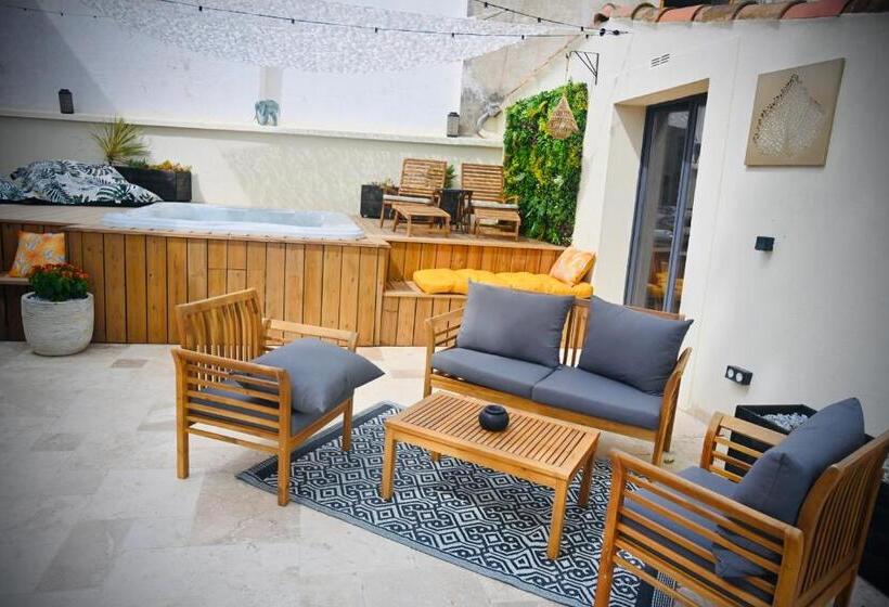 דירת חדר עם טרסה, Wine Spa Occitanie