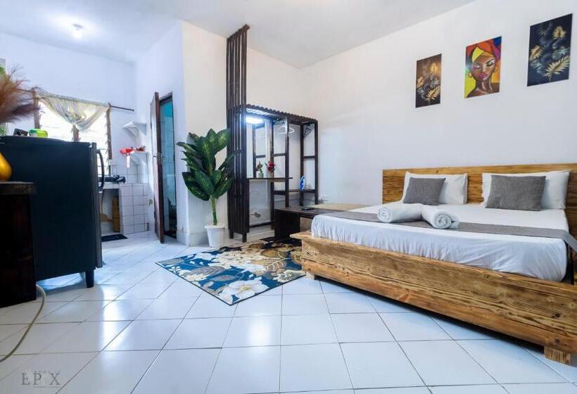 آپارتمان 1 خوابه با چشمانداز استخر, Cool Breeze Studio