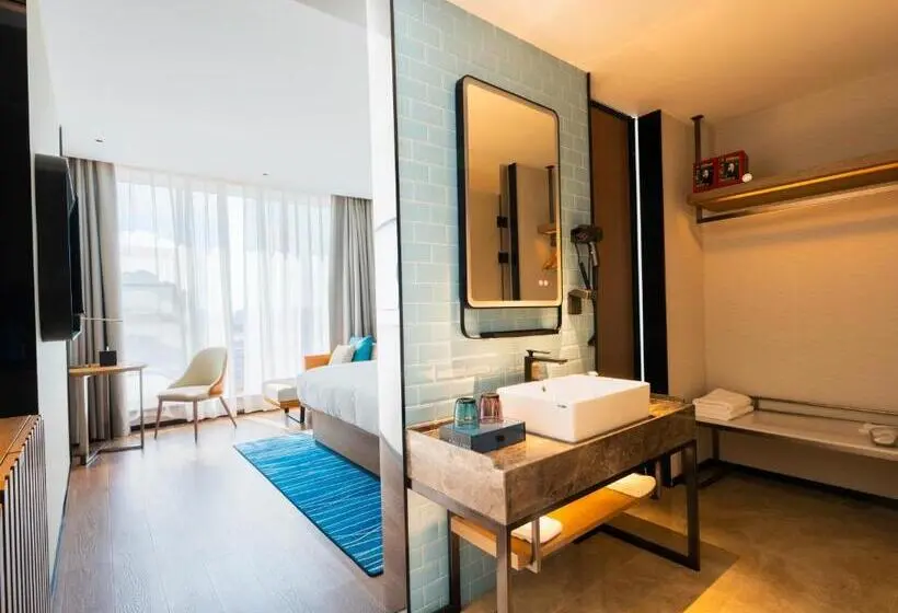 Deluxe-huone, Echarm Hotel   Wuhan Jingkai Yongwang Sports Center