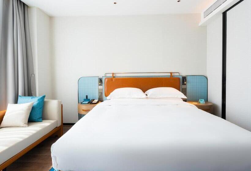Номер Deluxe, Echarm Hotel   Wuhan Jingkai Yongwang Sports Center