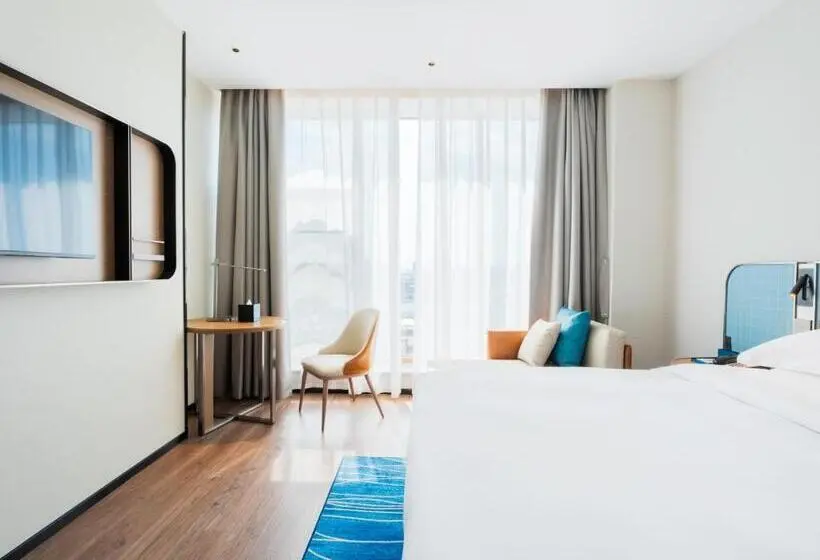 Deluxe-huone, Echarm Hotel   Wuhan Jingkai Yongwang Sports Center